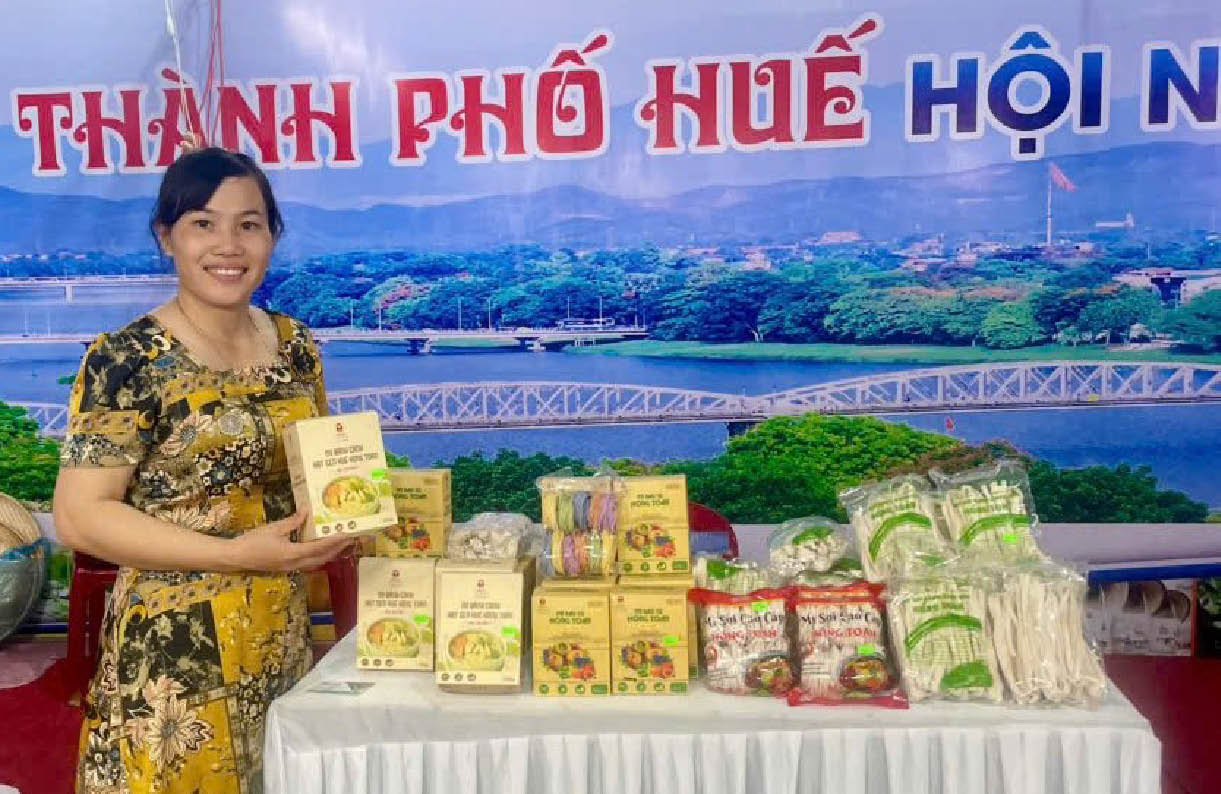 Khởi nghiệp với mì sợi bánh canh hạt sen