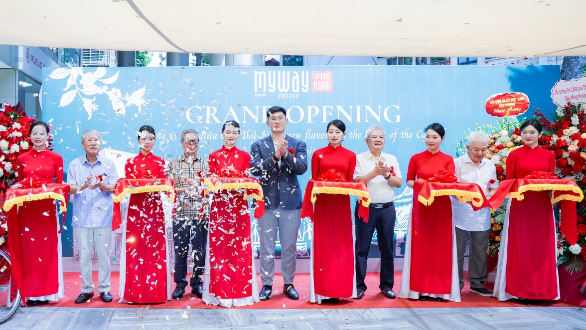 My Way Coffee ra mắt Flagship One Hanoi Hương vị mới giữa lòng thủ đô