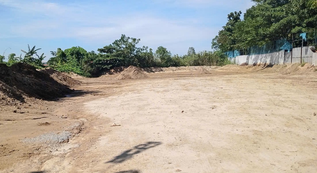 Bãi cát số 1 Hoàng Văn Lịch đã ngưng hoạt động, di dời tài sản