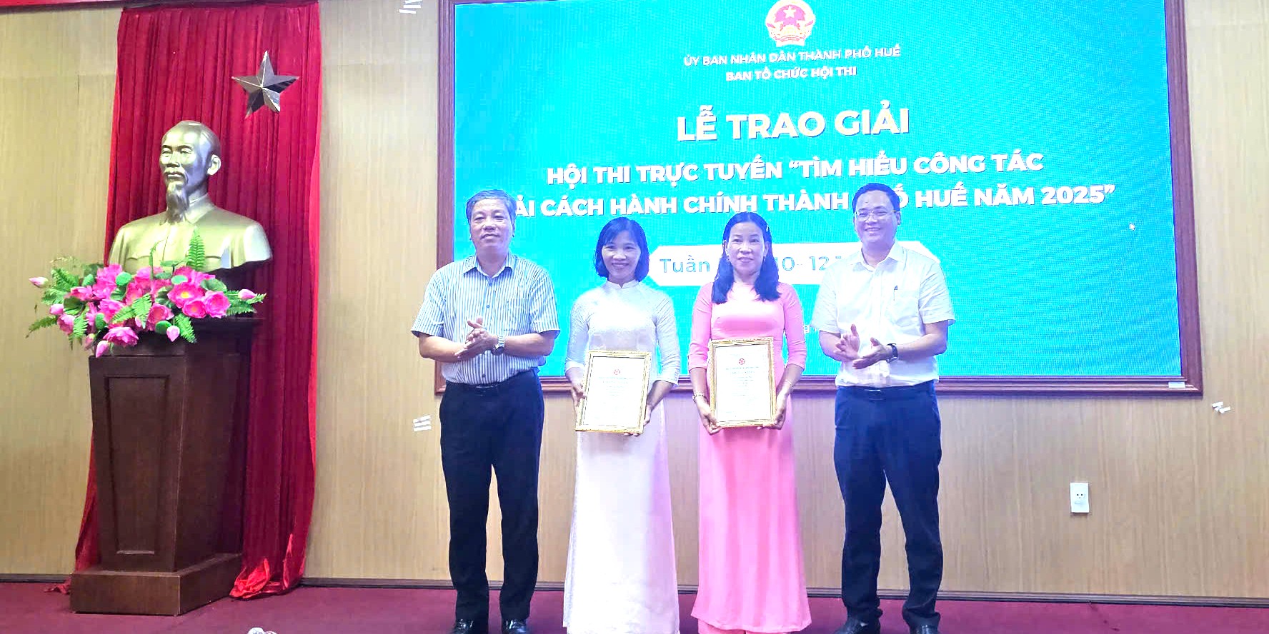 Cán bộ Bệnh viện Tâm thần Huế đạt giải Nhất tuần 2 hội thi cải cách hành chính