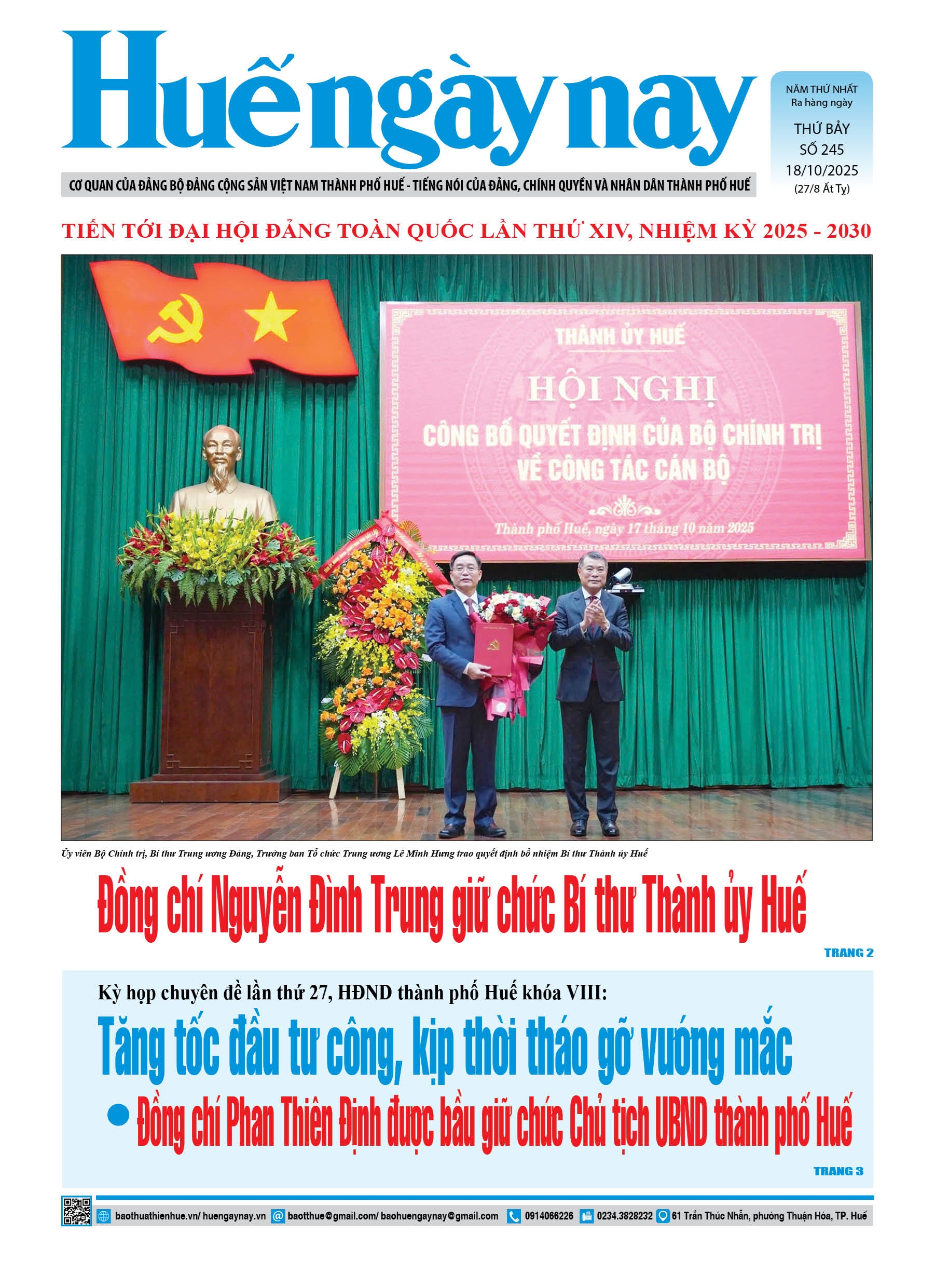 Thứ bảy, 18/10/2025