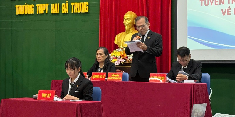 Phiên tòa giả định tuyên truyền pháp luật phòng, chống ma túy