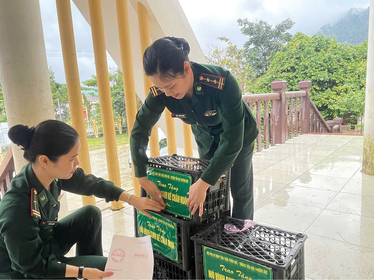 Mang yêu thương đến vùng đất biên cương