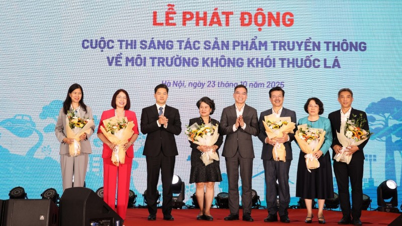 Phát động cuộc thi Sáng tác sản phẩm truyền thông về môi trường không khói thuốc lá