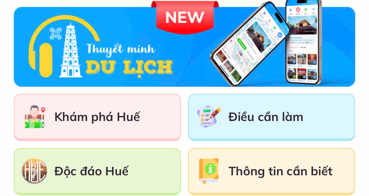 Ra mắt ứng dụng “Thuyết minh du lịch” - trải nghiệm di sản theo cách thông minh