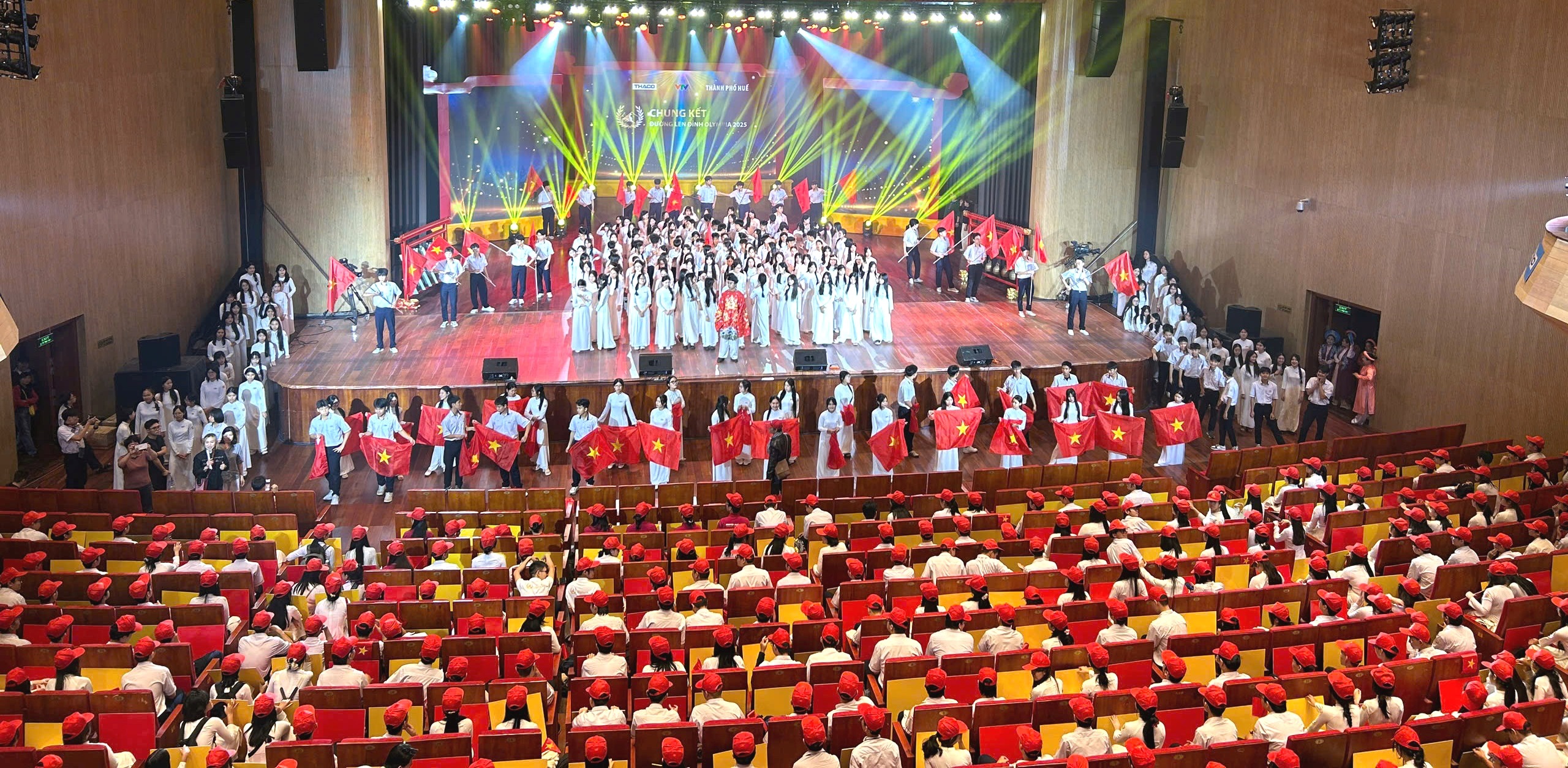 Sẵn sàng cho cầu truyền hình chung kết Olympia