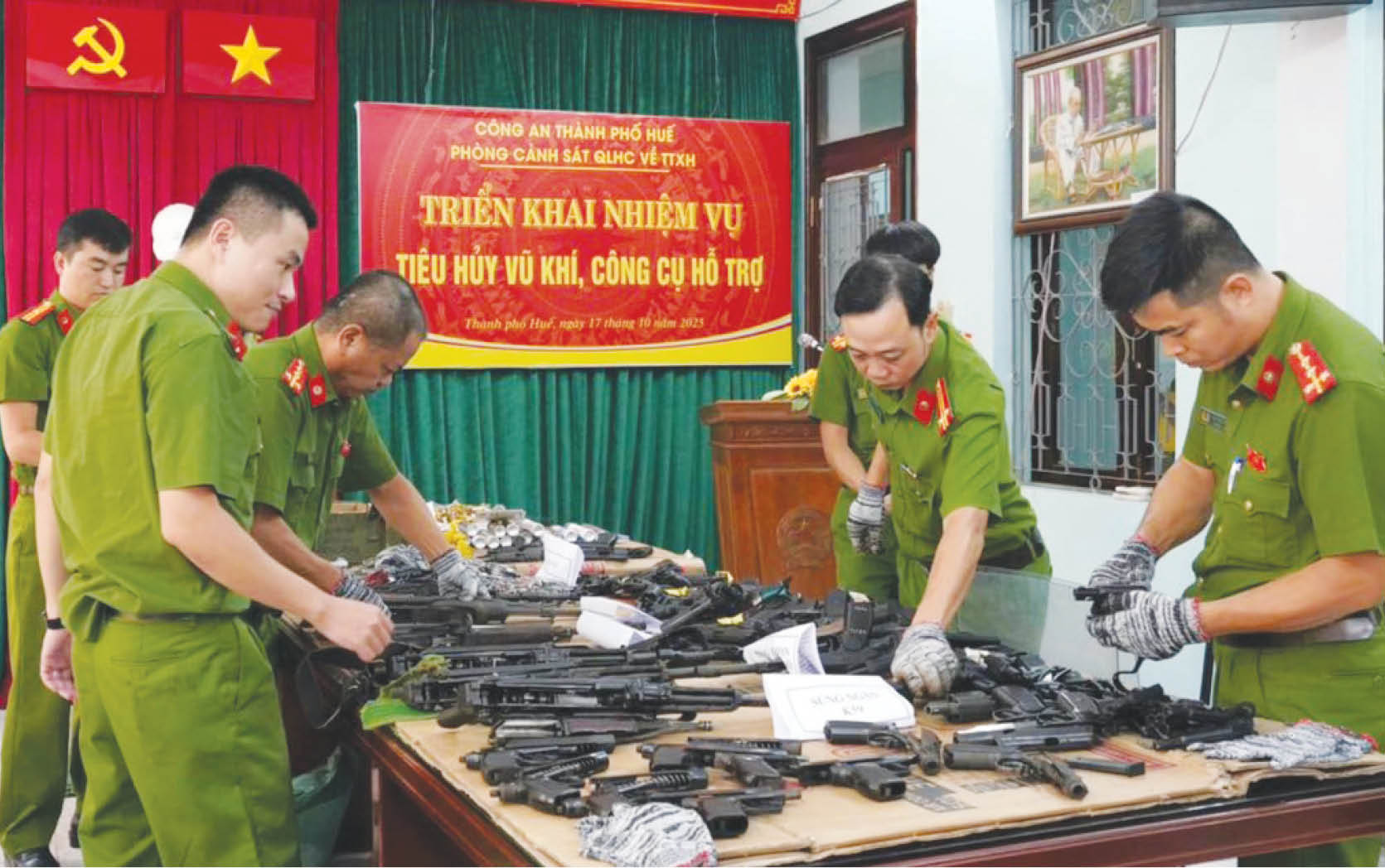 Quản lý vũ khí - ngăn chặn từ sớm bạo lực trong giới trẻ