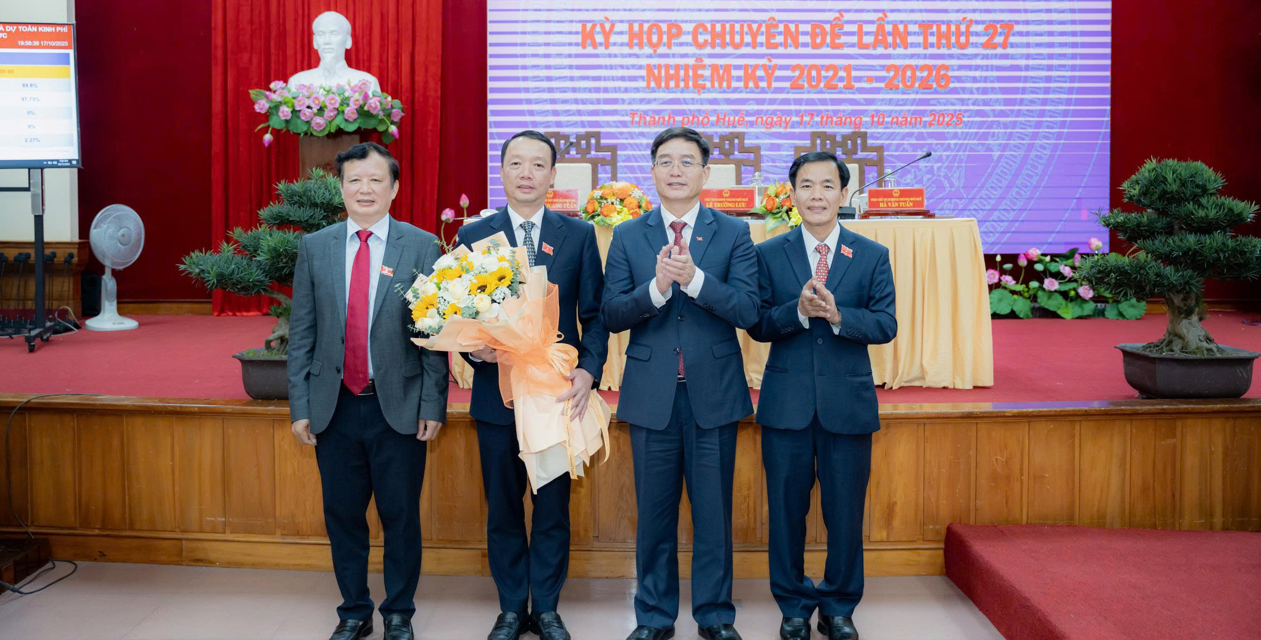 Thủ tướng phê chuẩn ông Phan Thiên Định giữ chức Chủ tịch UBND TP Huế