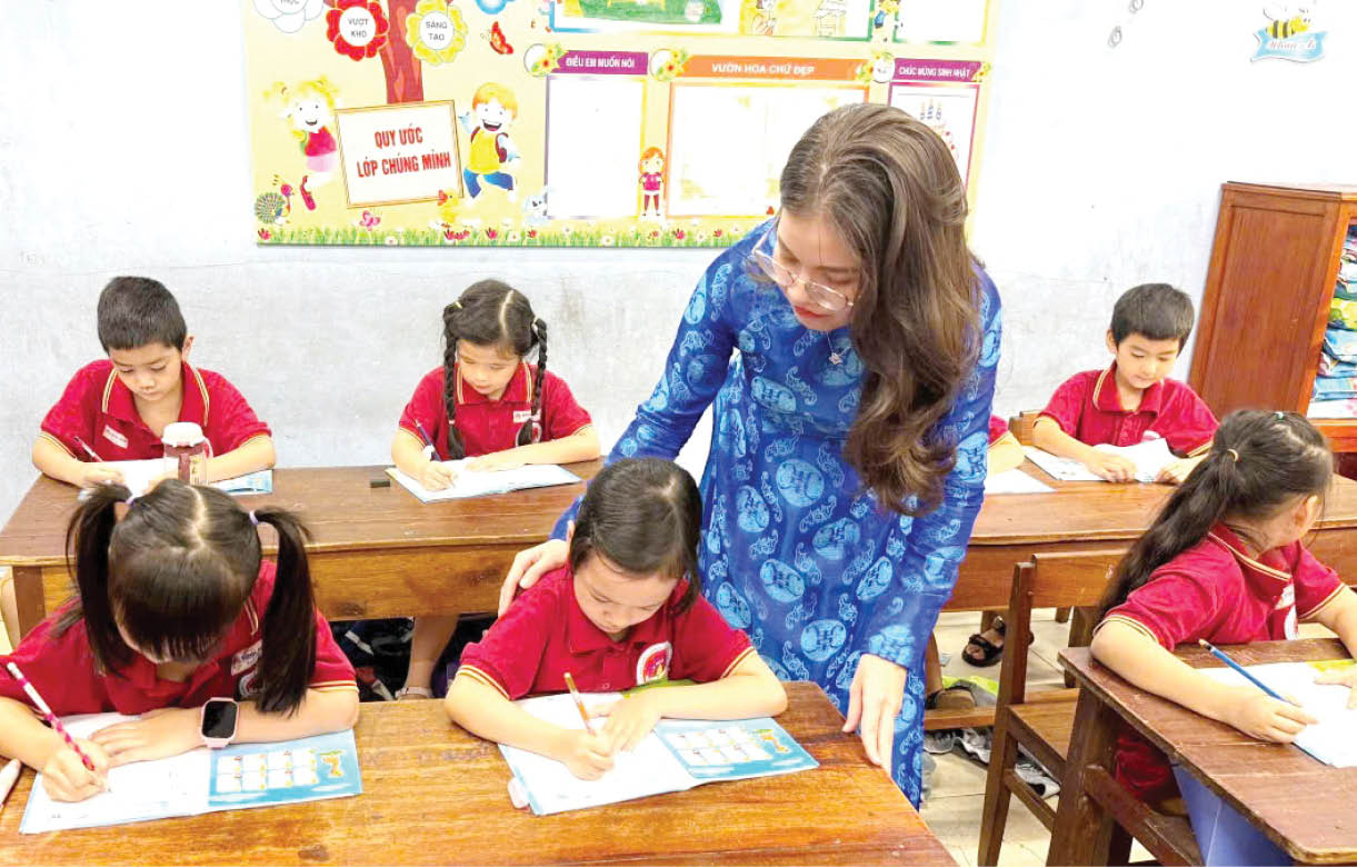 Đồng hành cùng học sinh lớp 1