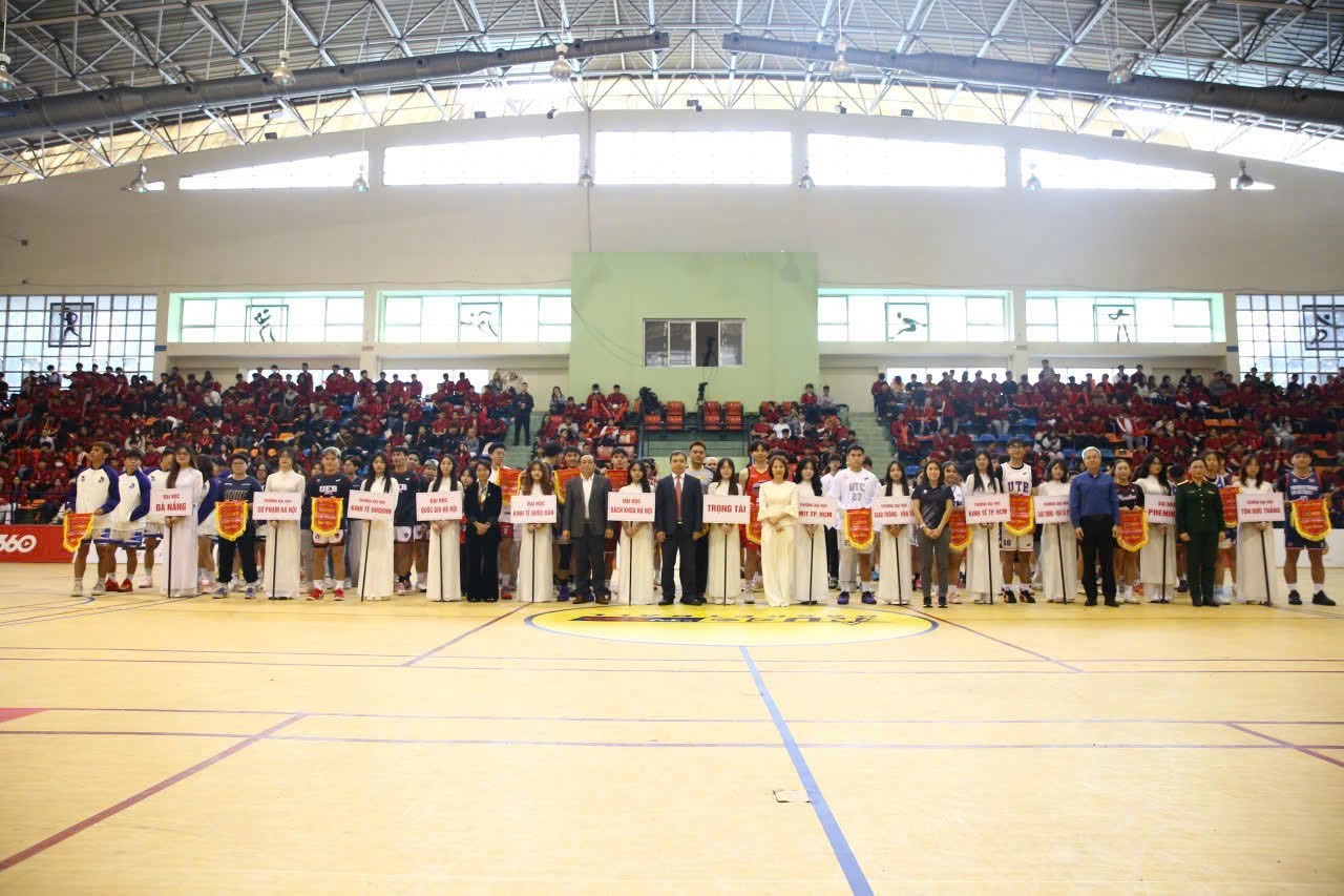 Khai mạc vòng chung kết Giải Bóng rổ sinh viên toàn quốc năm 2025 Cúp TV360