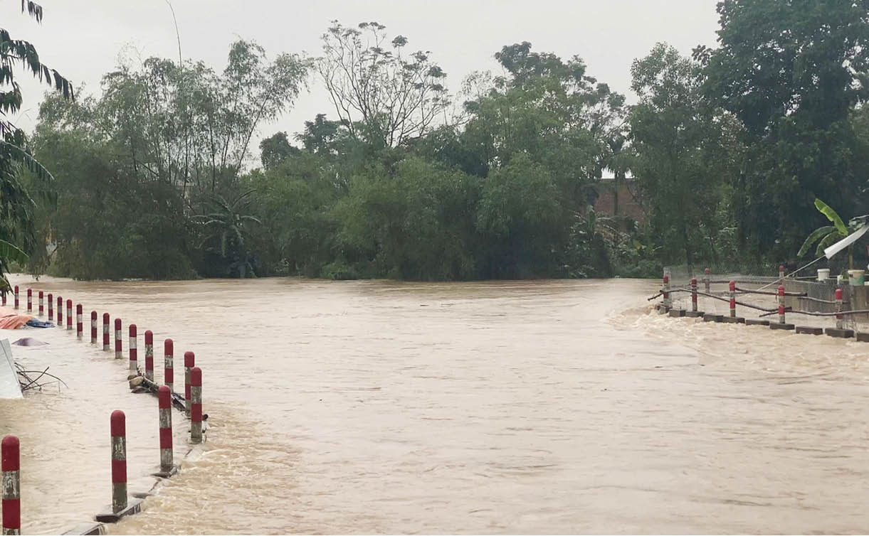 “Lá chắn” giảm ngập sâu ở Phú Lộc