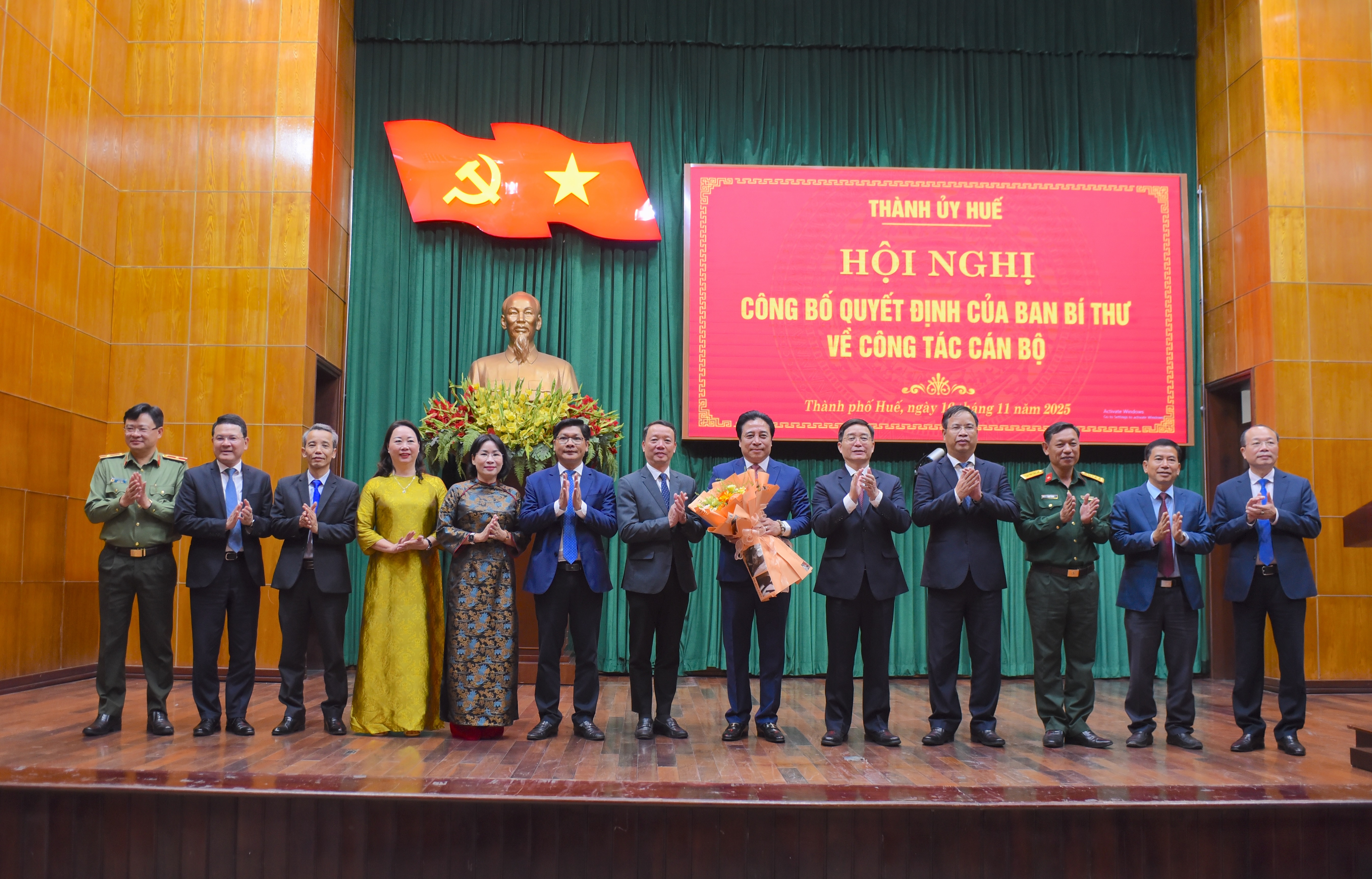 Đồng chí Nguyễn Khắc Toàn giữ chức Phó Bí thư Thành ủy Huế