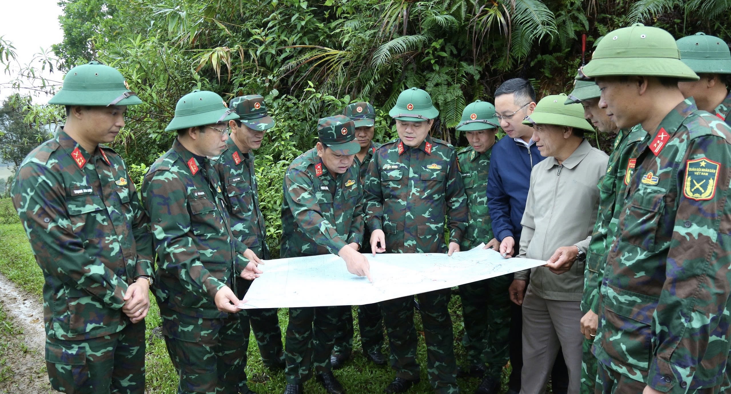 Xây dựng Đường tuần tra biên giới tại thành phố Huế