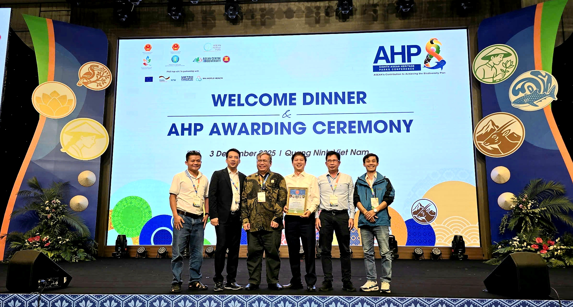 Vườn Quốc gia Bạch Mã được công nhận là Vườn Di sản ASEAN