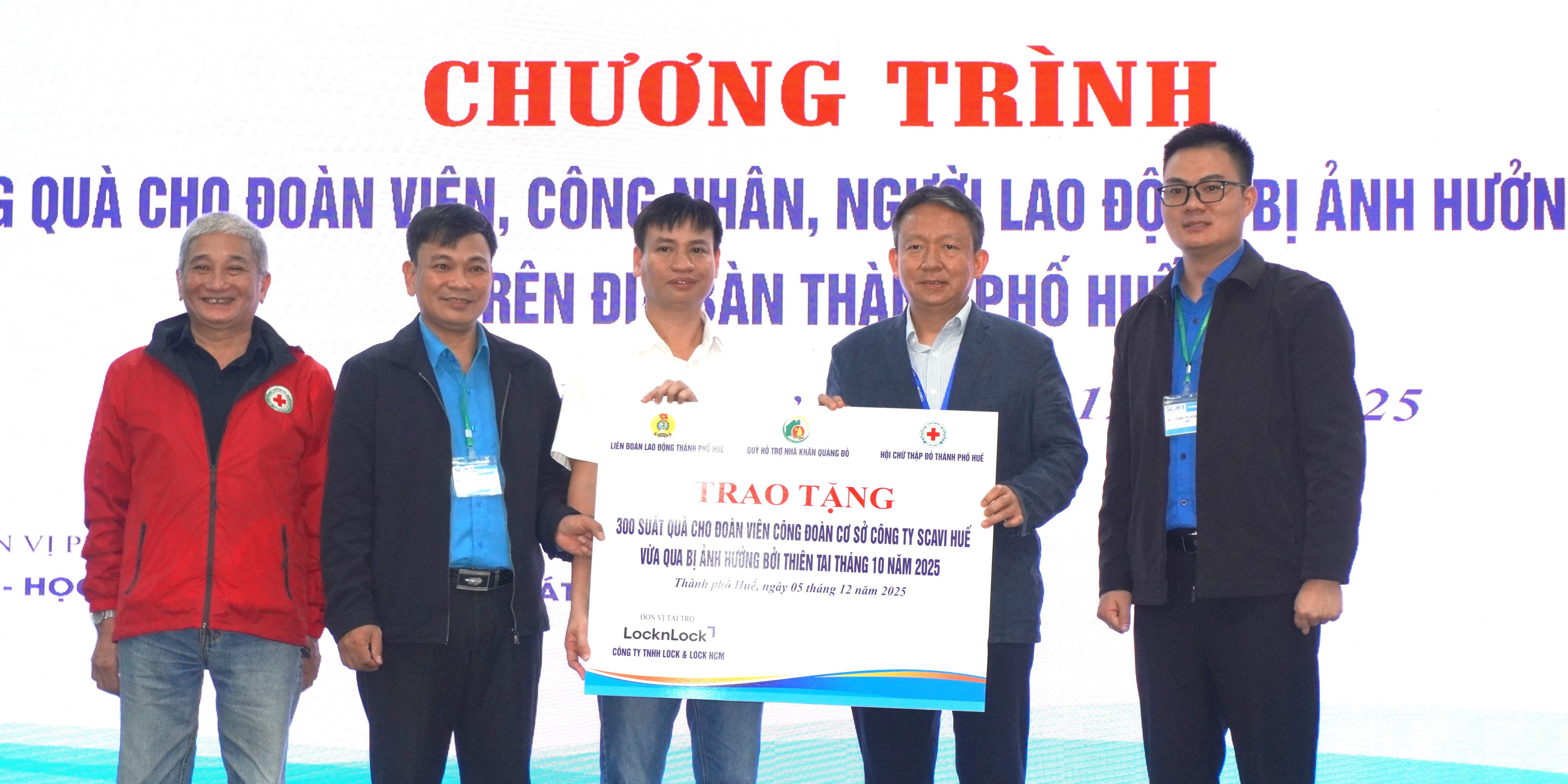 Hỗ trợ đoàn viên, người lao động bị ảnh hưởng thiên tai
