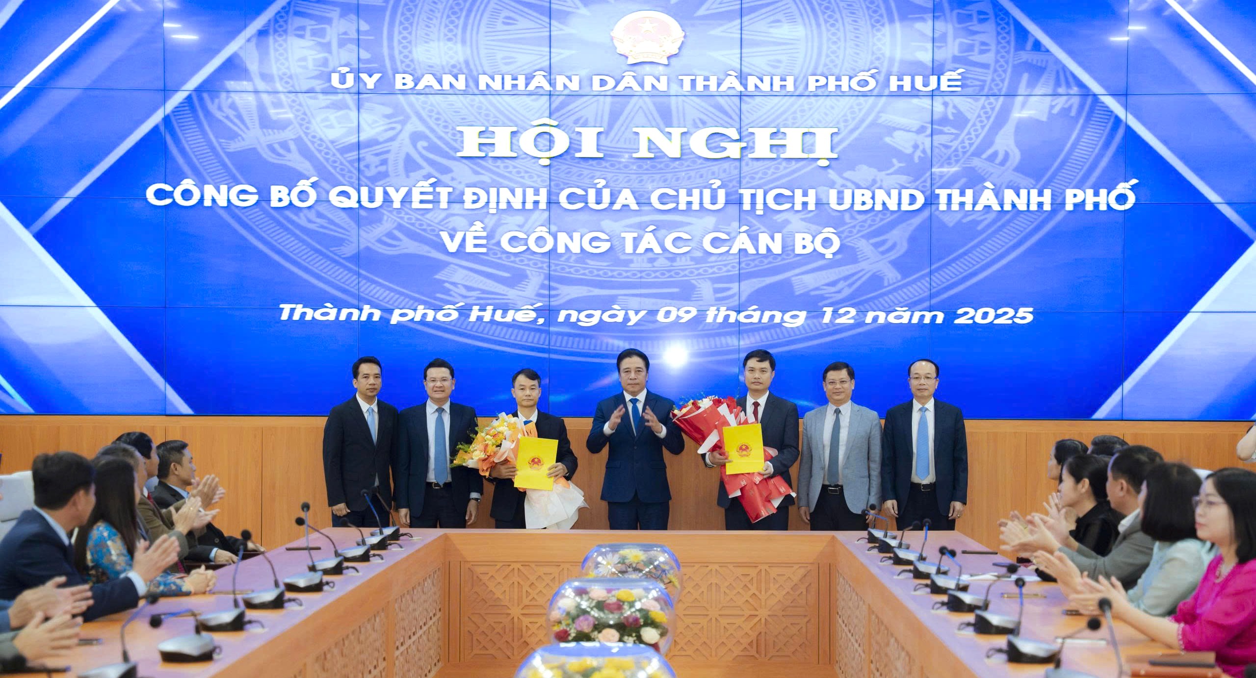 Bổ nhiệm Chánh Thanh tra và Chánh Văn phòng UBND thành phố Huế