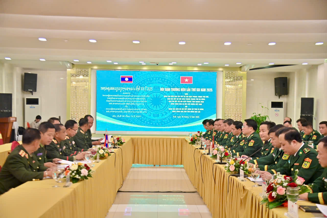 Hội đàm thúc đẩy hợp tác biên phòng