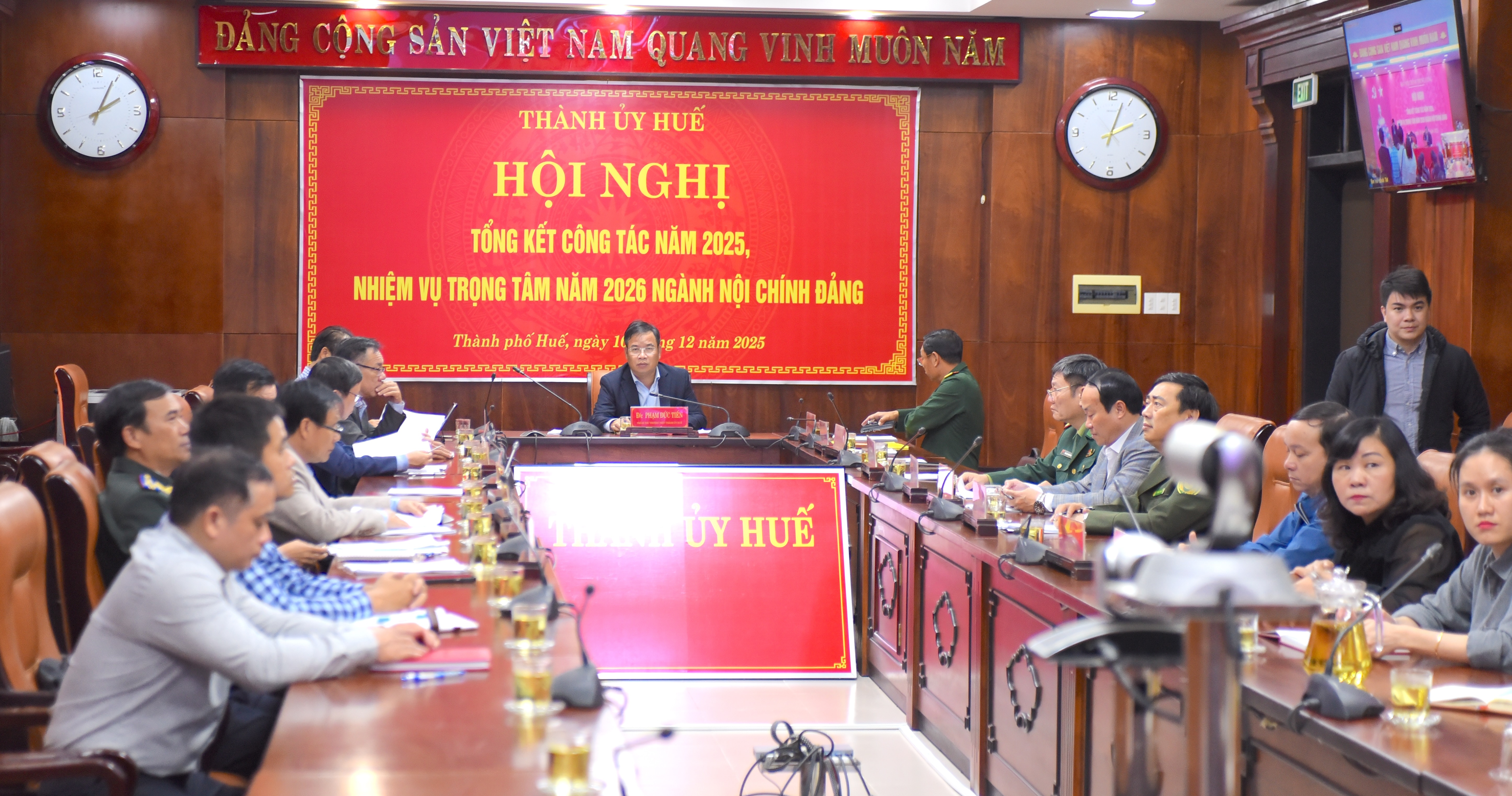 Không để chậm việc, sót việc trong lĩnh vực nội chính Đảng