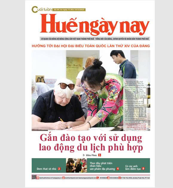 Mời đón đọc Huế ngày nay Cuối tuần số 50, ra ngày 11 12