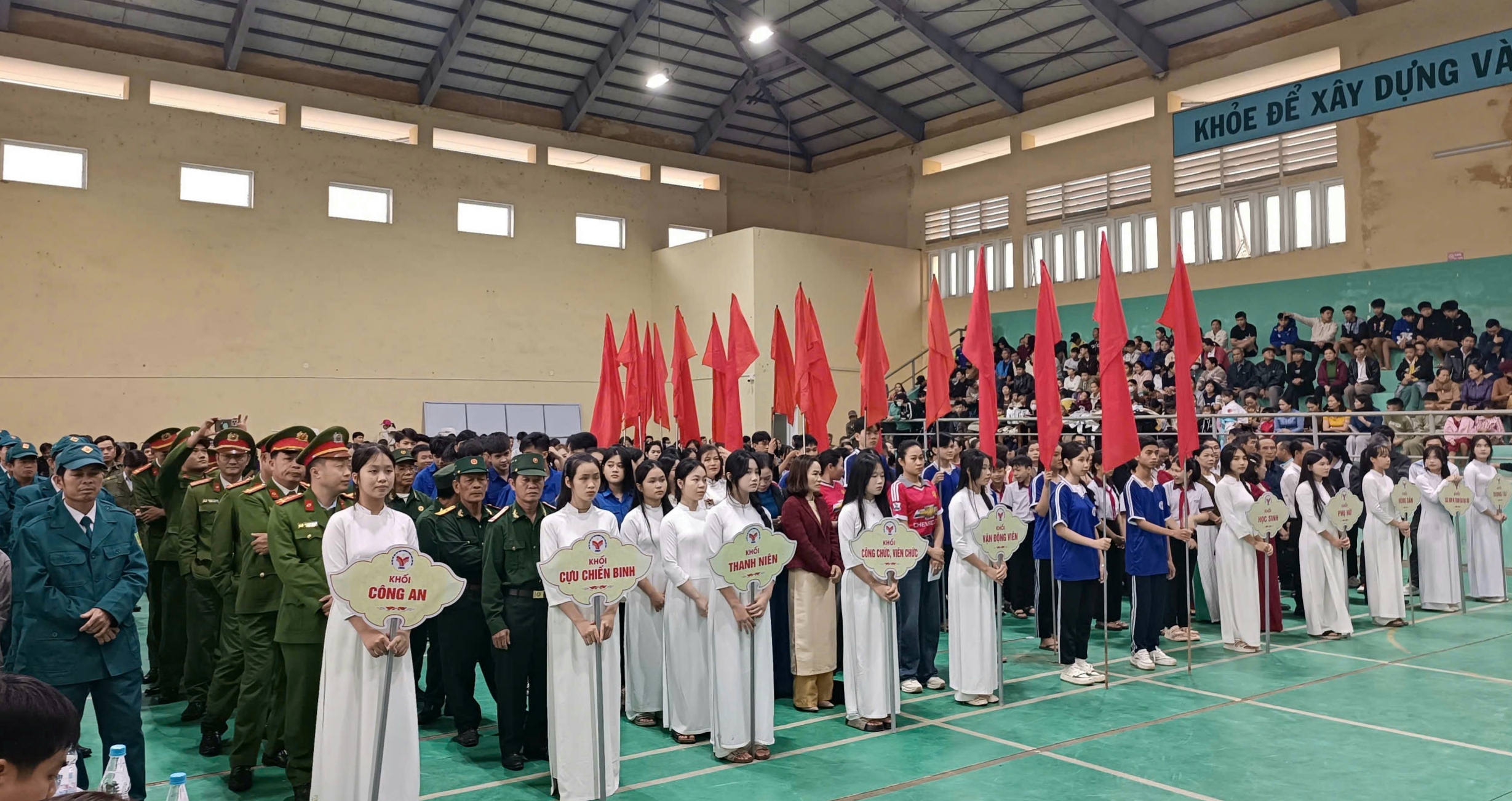 Khai mạc Đại hội Thể dục thể thao phường Phong Dinh lần thứ I, năm 2025