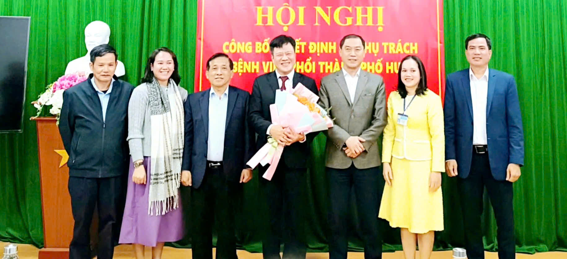 ThS BS Hồ Xuân Vũ được cử phụ trách Bệnh viện Phổi thành phố