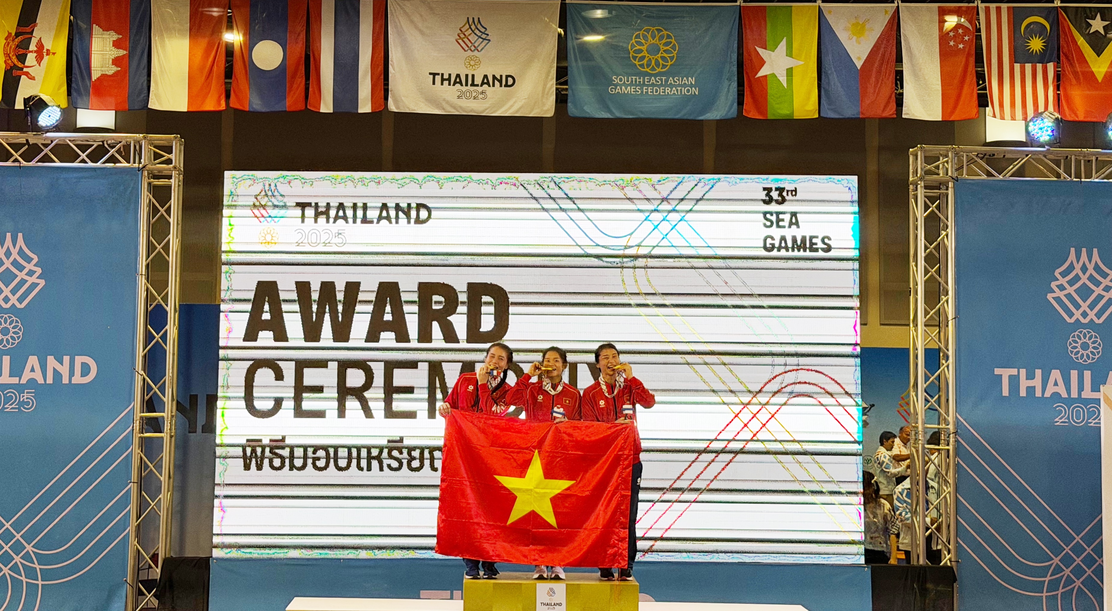 3 cô gái Huế làm nên lịch sử tại SEA Games 33