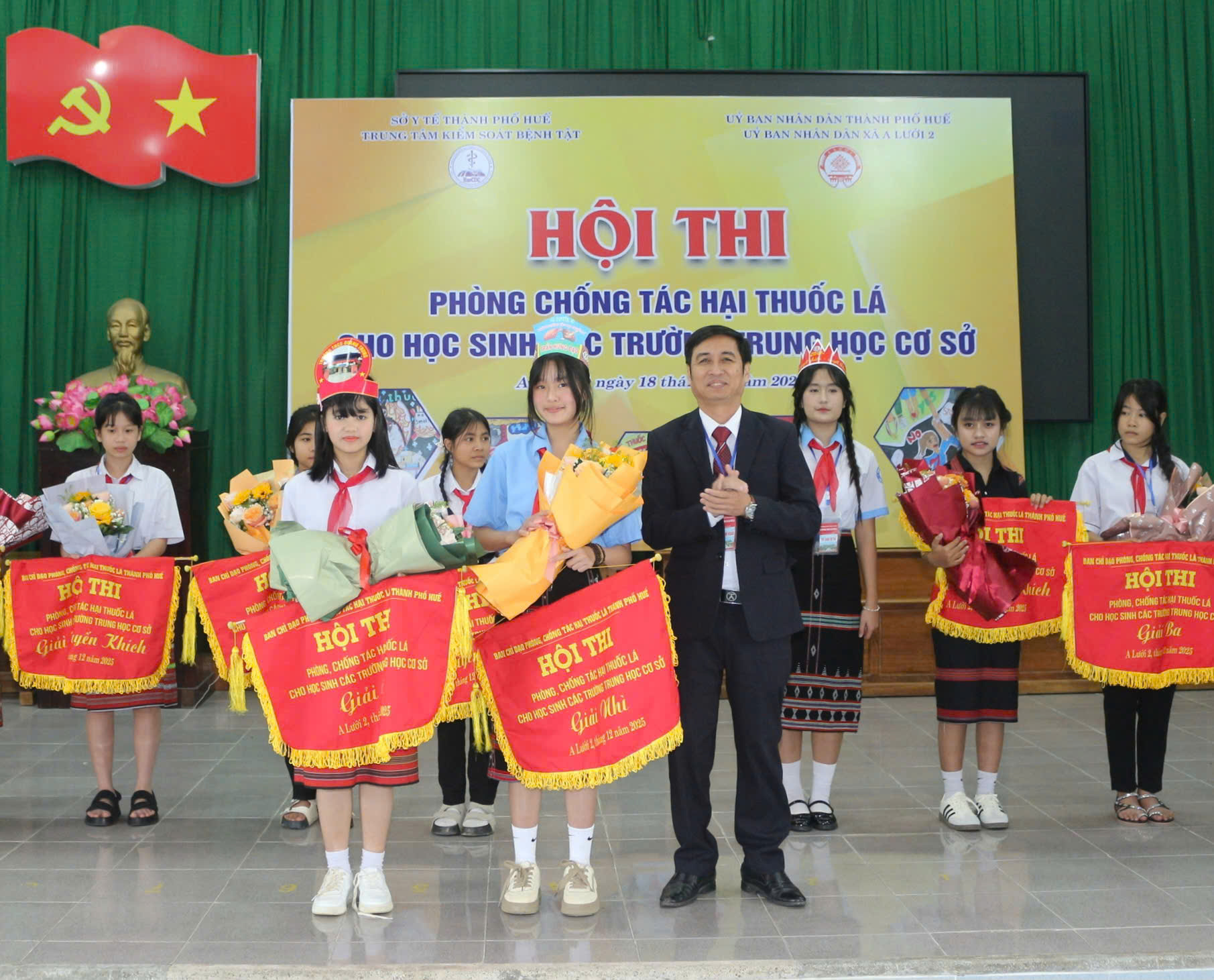 Lan tỏa thông điệp “Nói không với thuốc lá” từ cuộc thi vẽ tranh dành cho học sinh THCS khu vực A Lưới