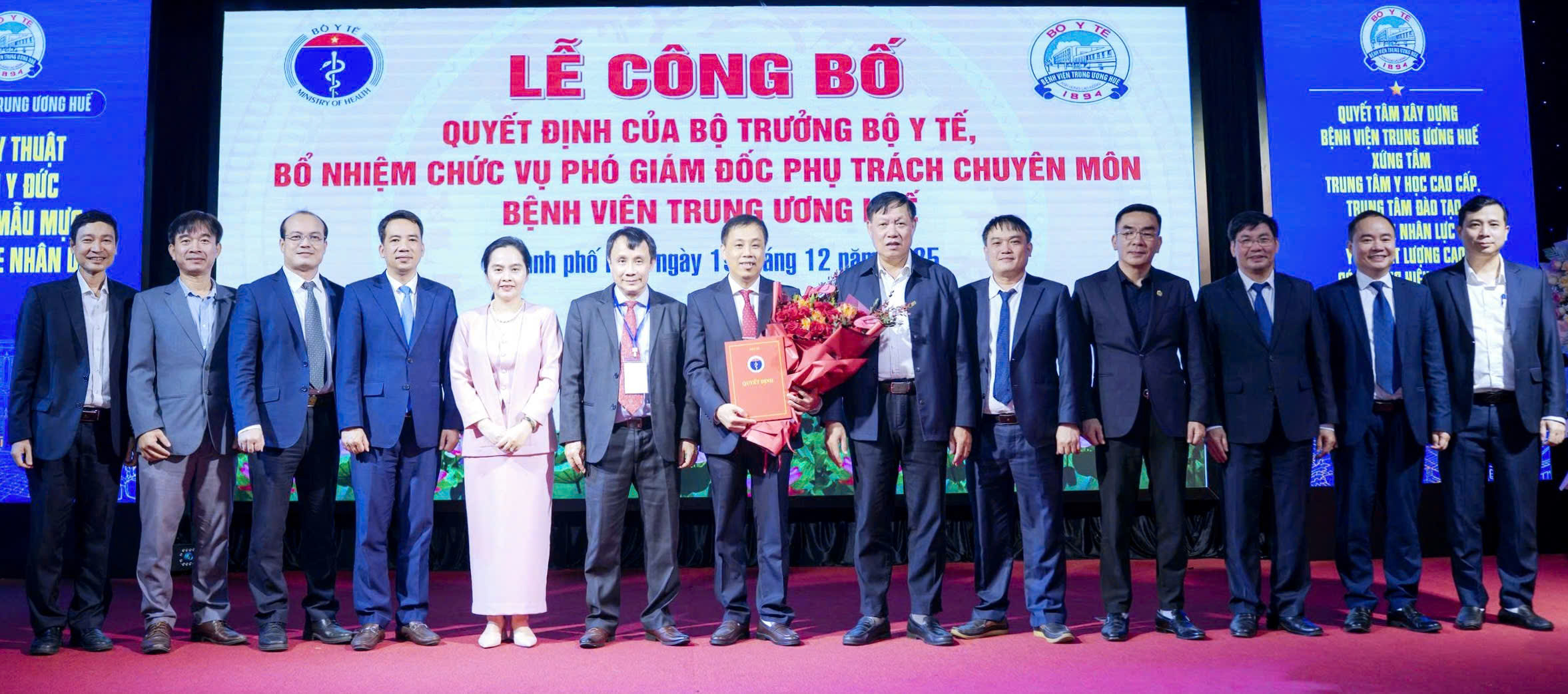 Bổ nhiệm Phó Giám đốc phụ trách chuyên môn Bệnh viện Trung ương Huế