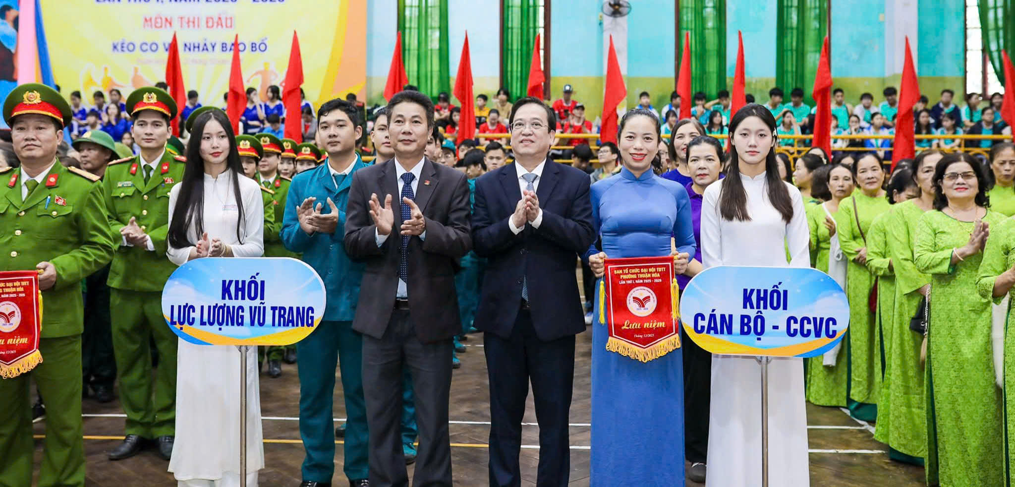 Khai mạc Đại hội Thể dục Thể thao phường Thuận Hóa lần thứ I, năm 2025 - 2026