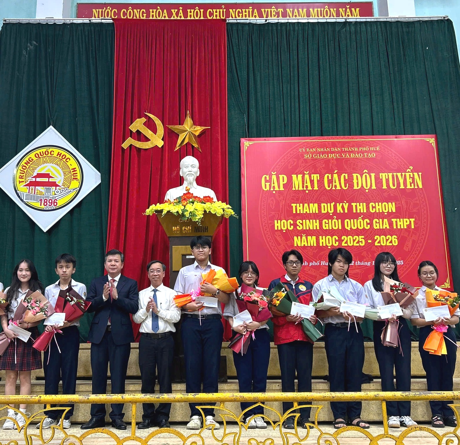 Ra quân các đội tuyển thi học sinh giỏi quốc gia năm học 2025-2026