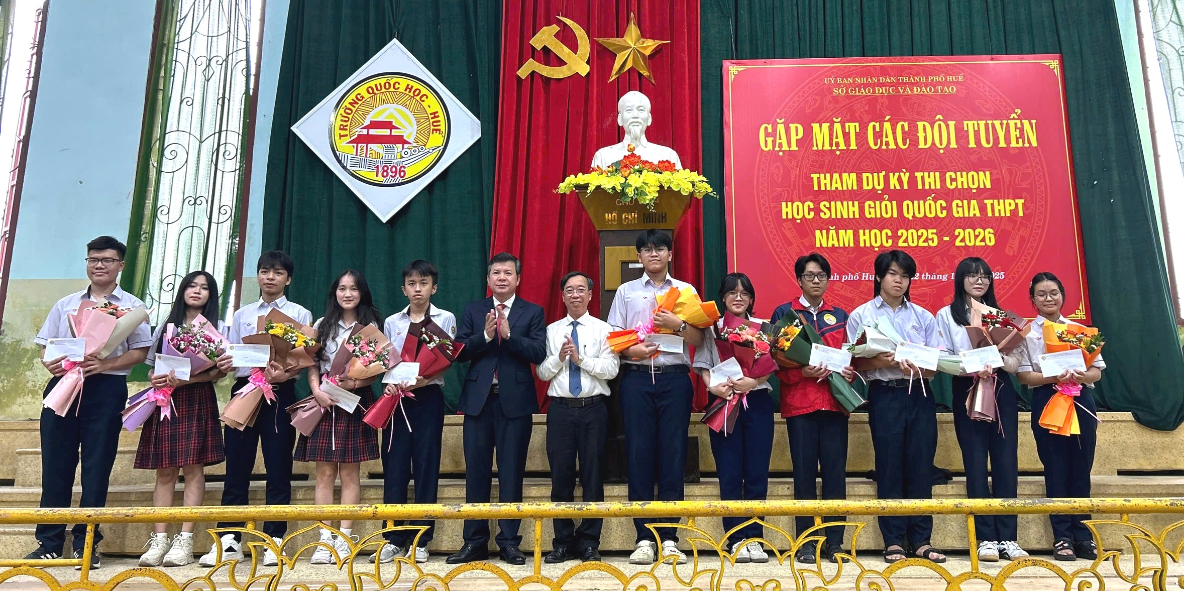 Ra quân các đội tuyển thi học sinh giỏi quốc gia năm học 2025-2026