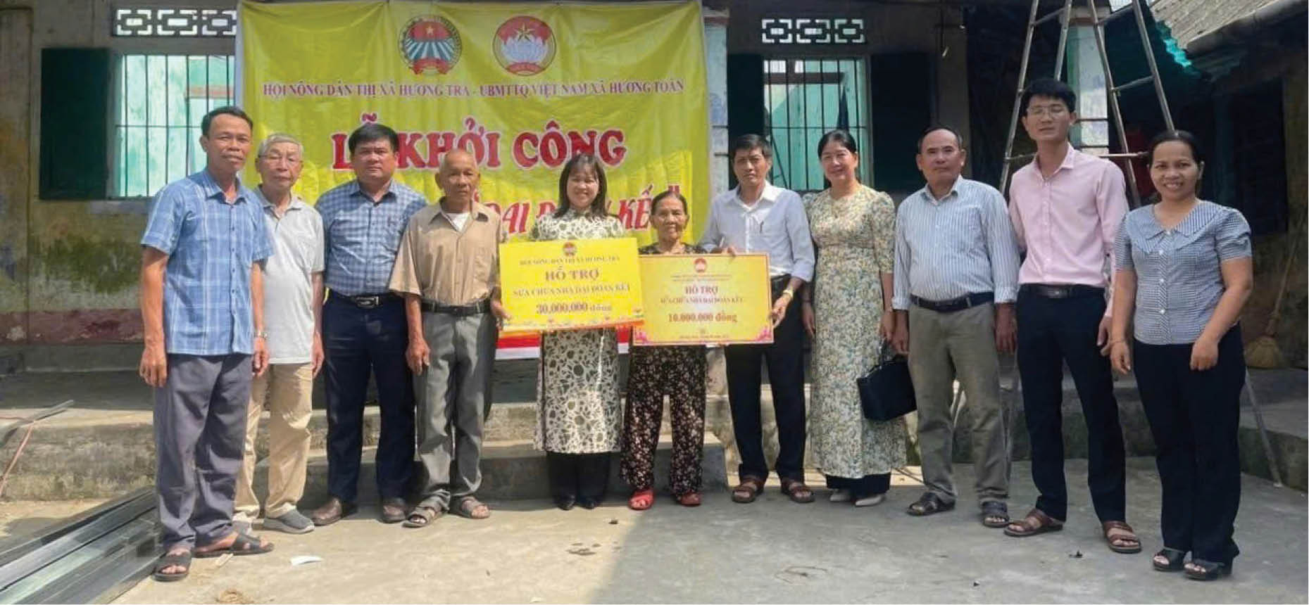 Giúp người dân an cư