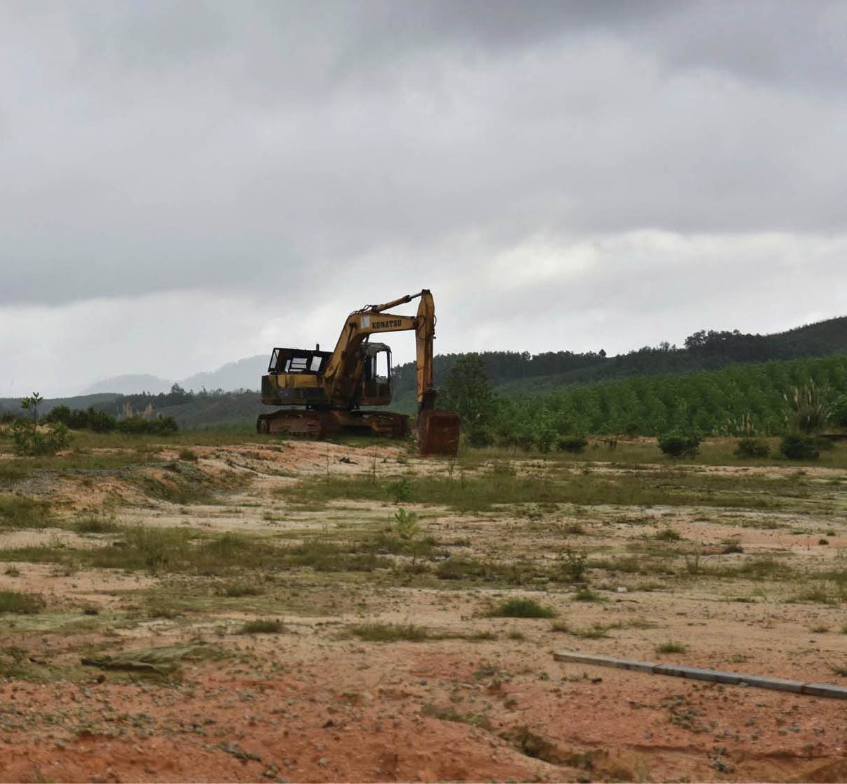 Dang dở công trình xử lý rác vùng trọng điểm