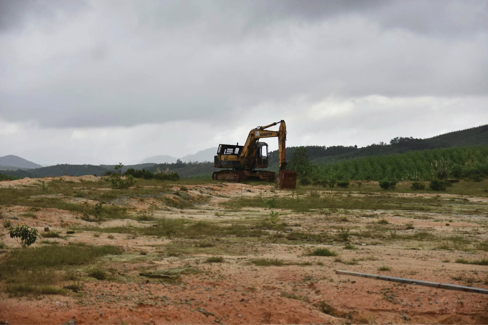 Dang dở công trình xử lý rác vùng trọng điểm