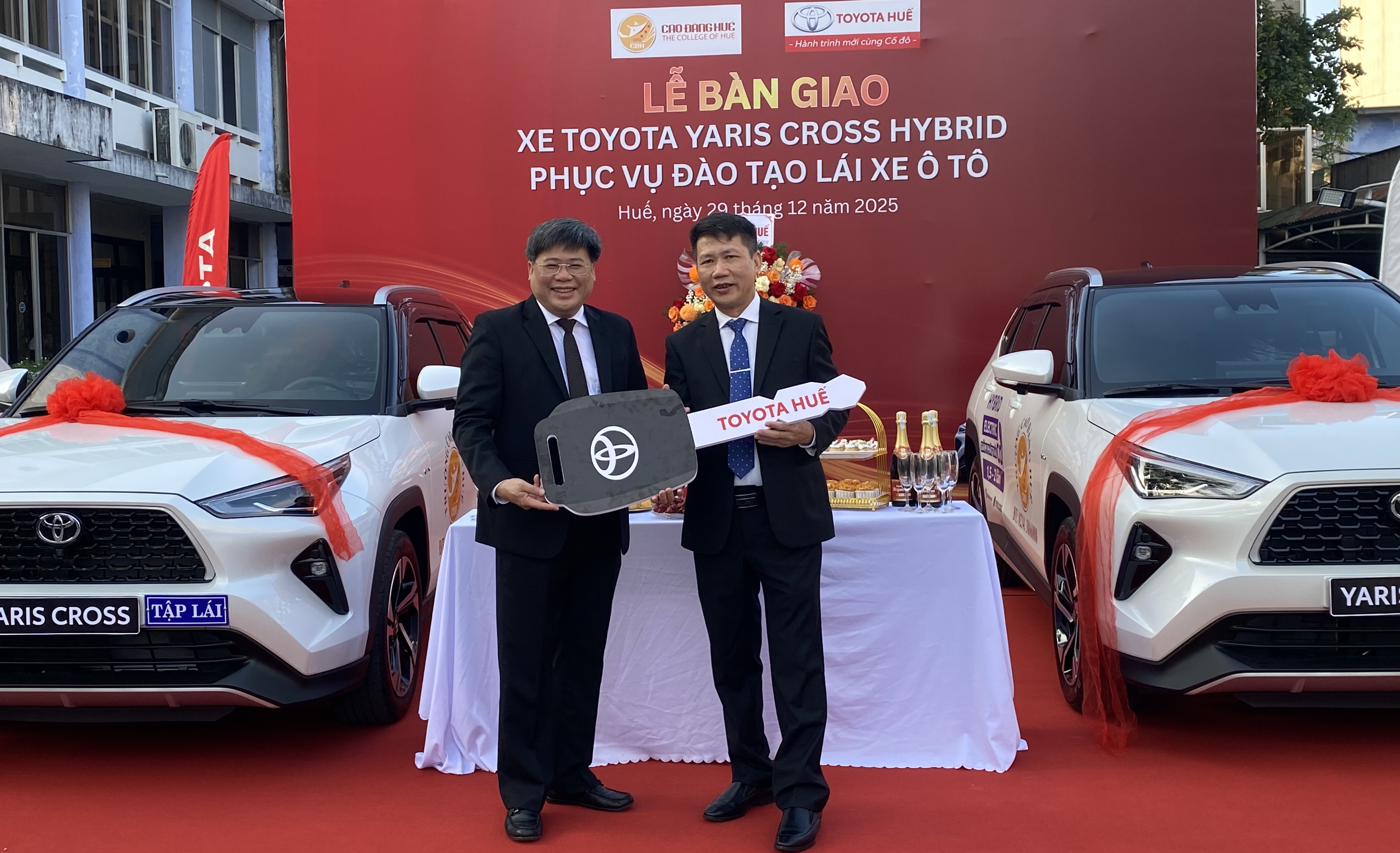 Đưa xe Toyota Yaris Cross Hybrid vào phục vụ đào tạo lái xe ô tô