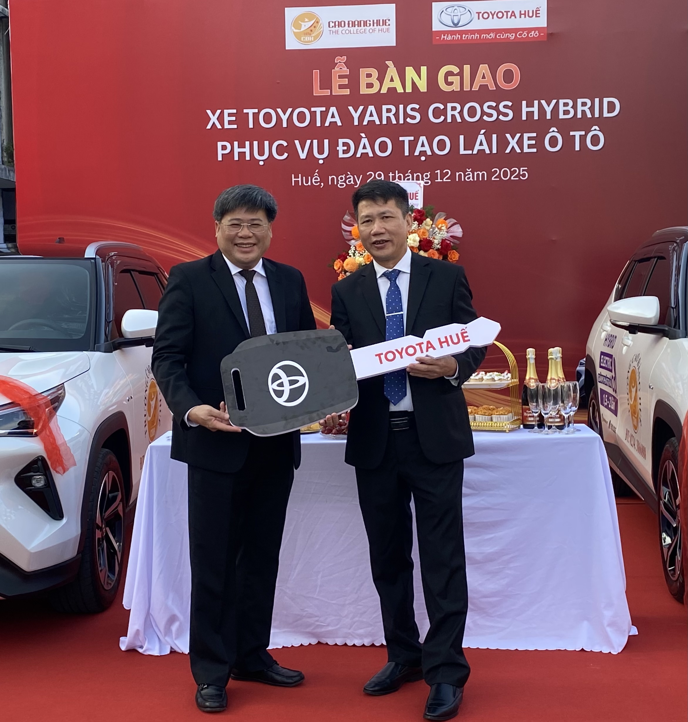 Đưa xe Toyota Yaris Cross Hybrid vào phục vụ đào tạo lái xe ô tô