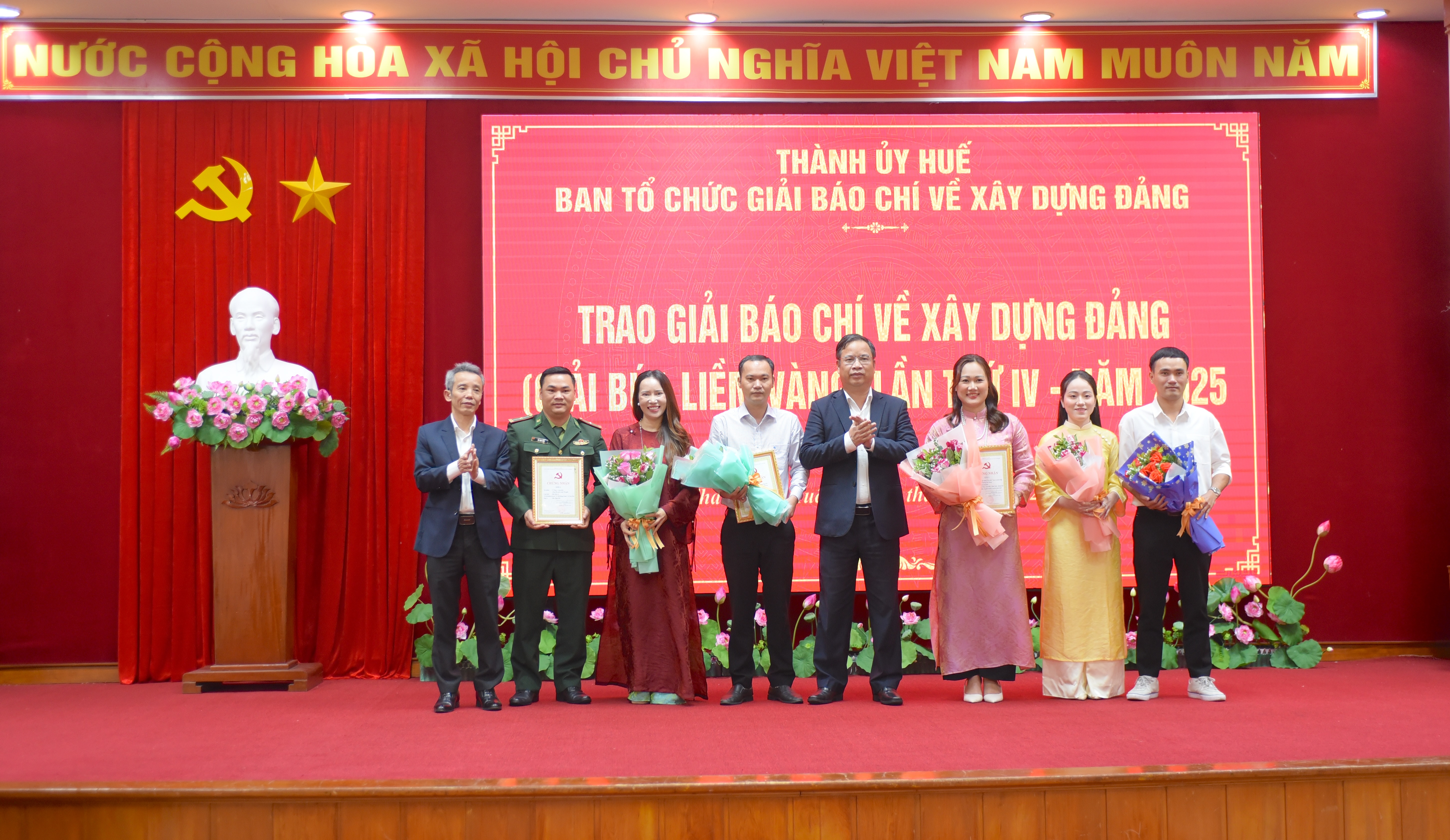 26 tác phẩm đạt Giải báo chí về xây dựng Đảng thành phố Huế lần thứ IV - năm 2025