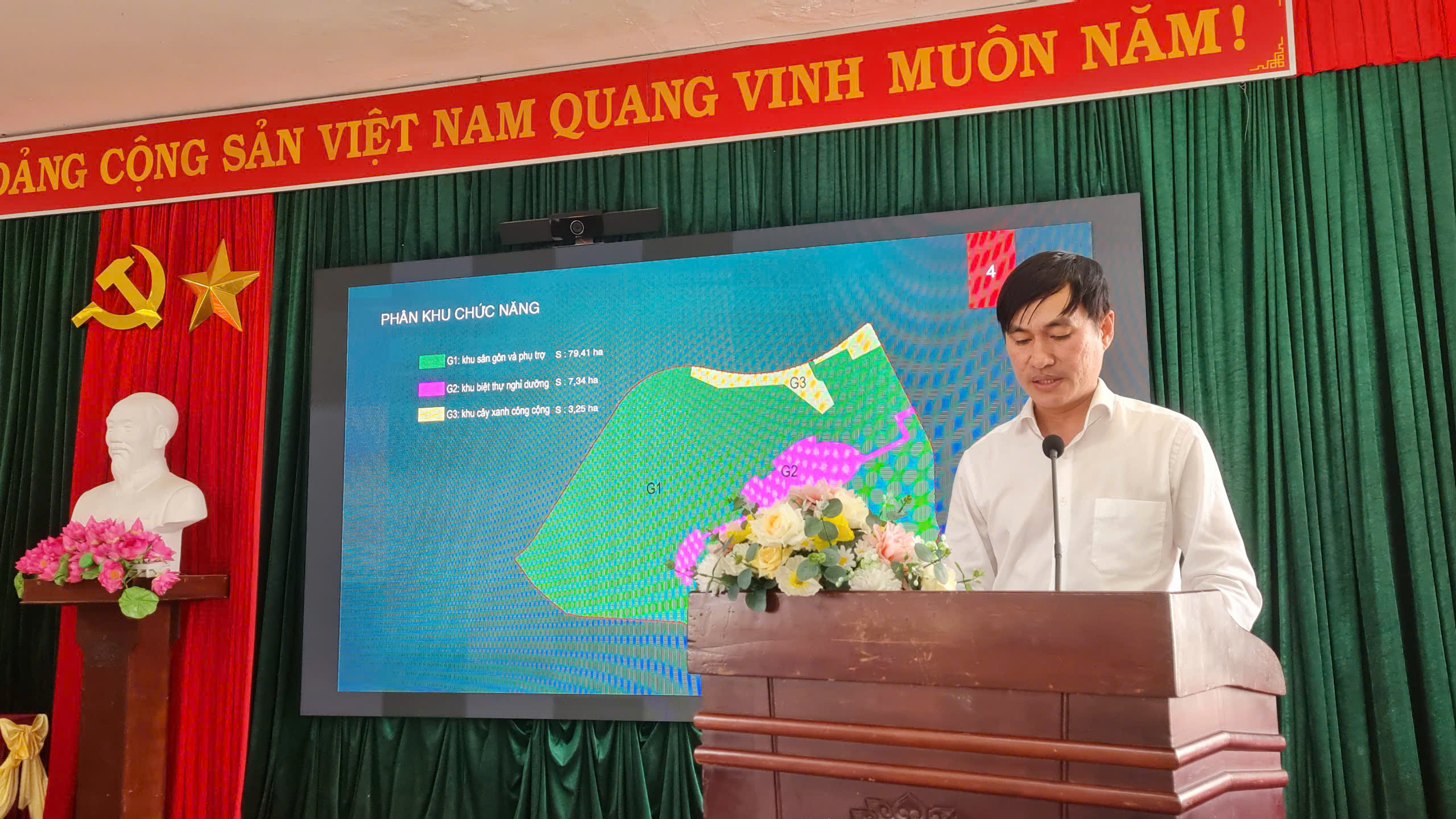 Công bố đồ án Quy hoạch phân khu xây dựng khu du lịch sân gôn