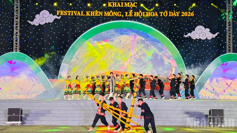 Lễ hội khèn H’Mông và hoa Tớ dày năm 2026 tại Lào Cai