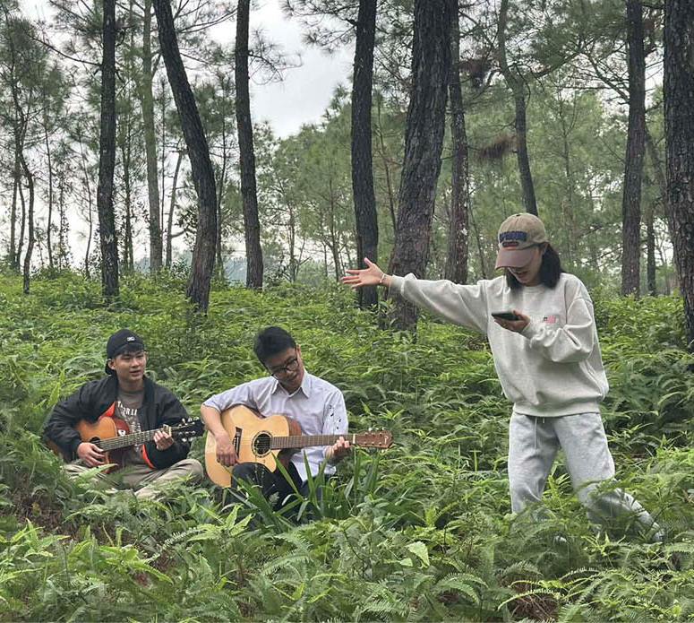 Người trẻ học làm phim