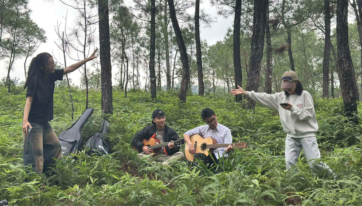 Người trẻ học làm phim