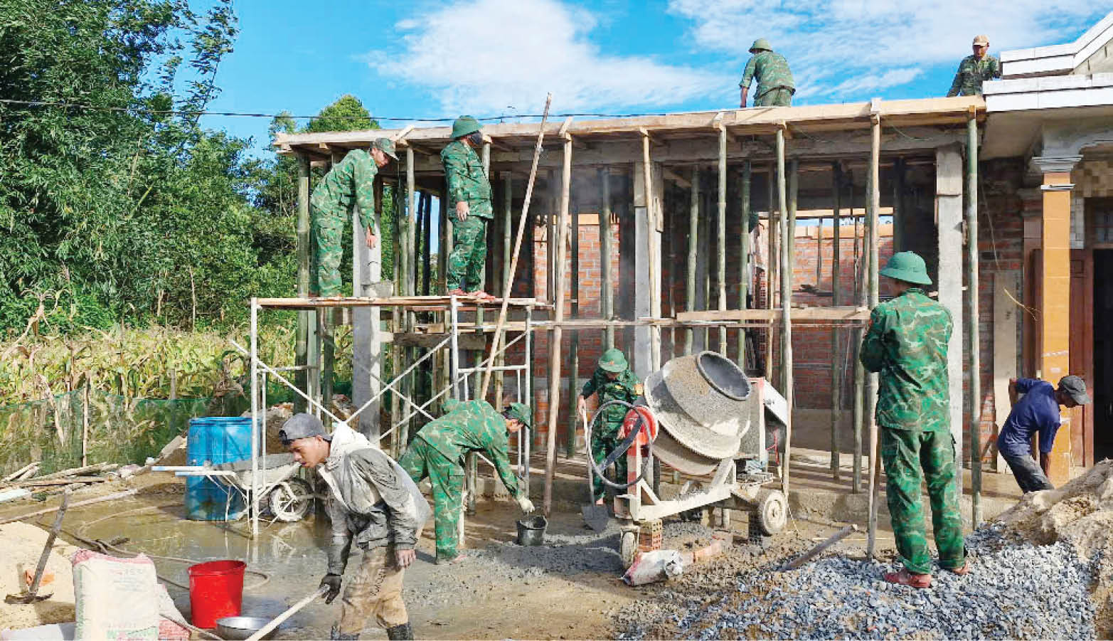 Điểm tựa nơi biên cương