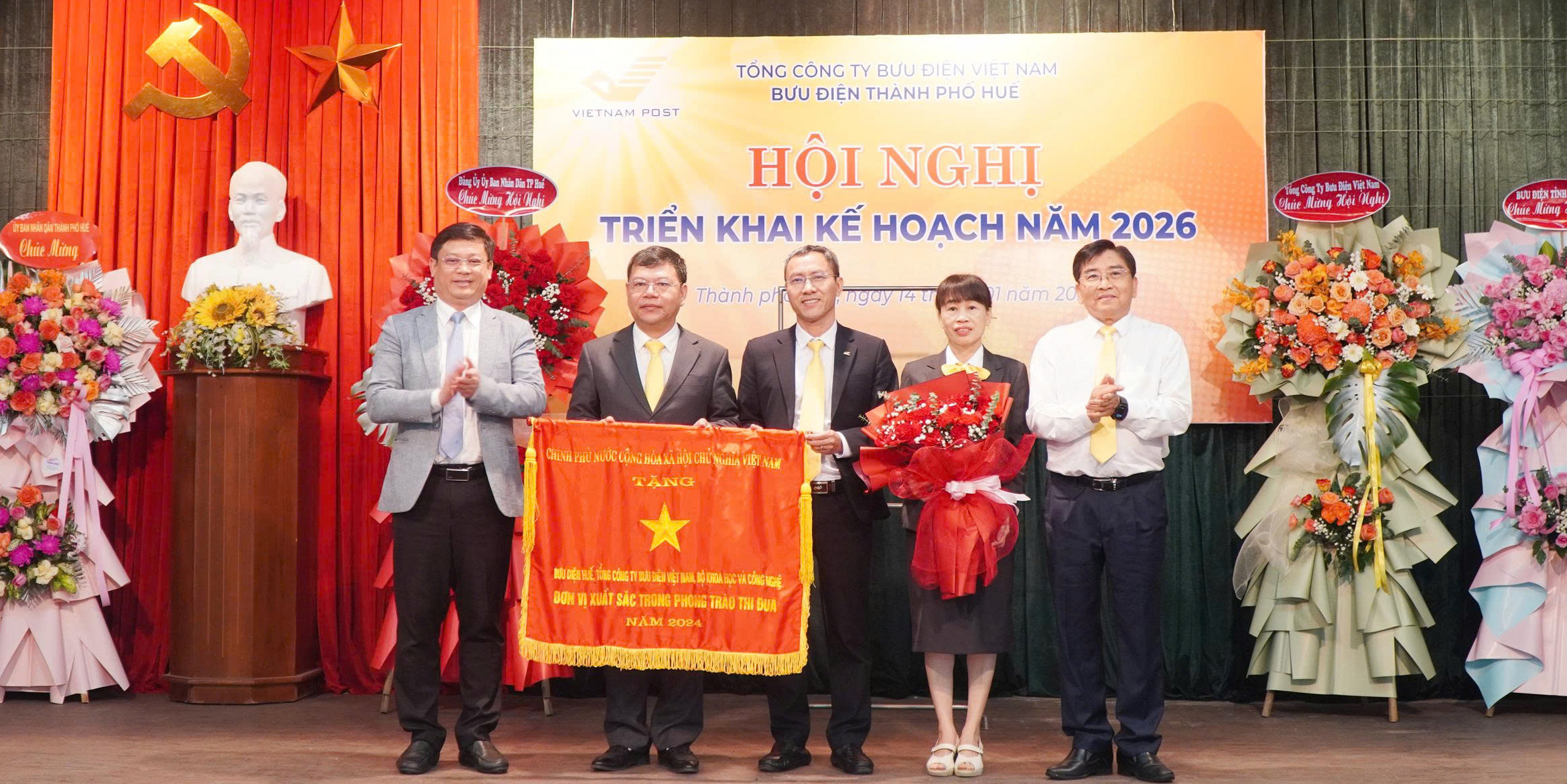Bưu điện TP Huế quyết tâm hoàn thành mục tiêu năm 2026