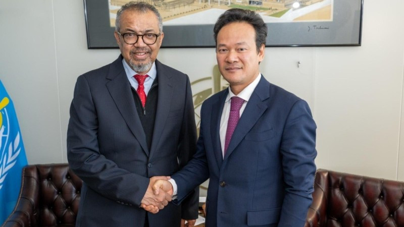 Việt Nam-WHO Hợp tác toàn diện vì sức khỏe nhân dân, hướng tới phát triển bền vững