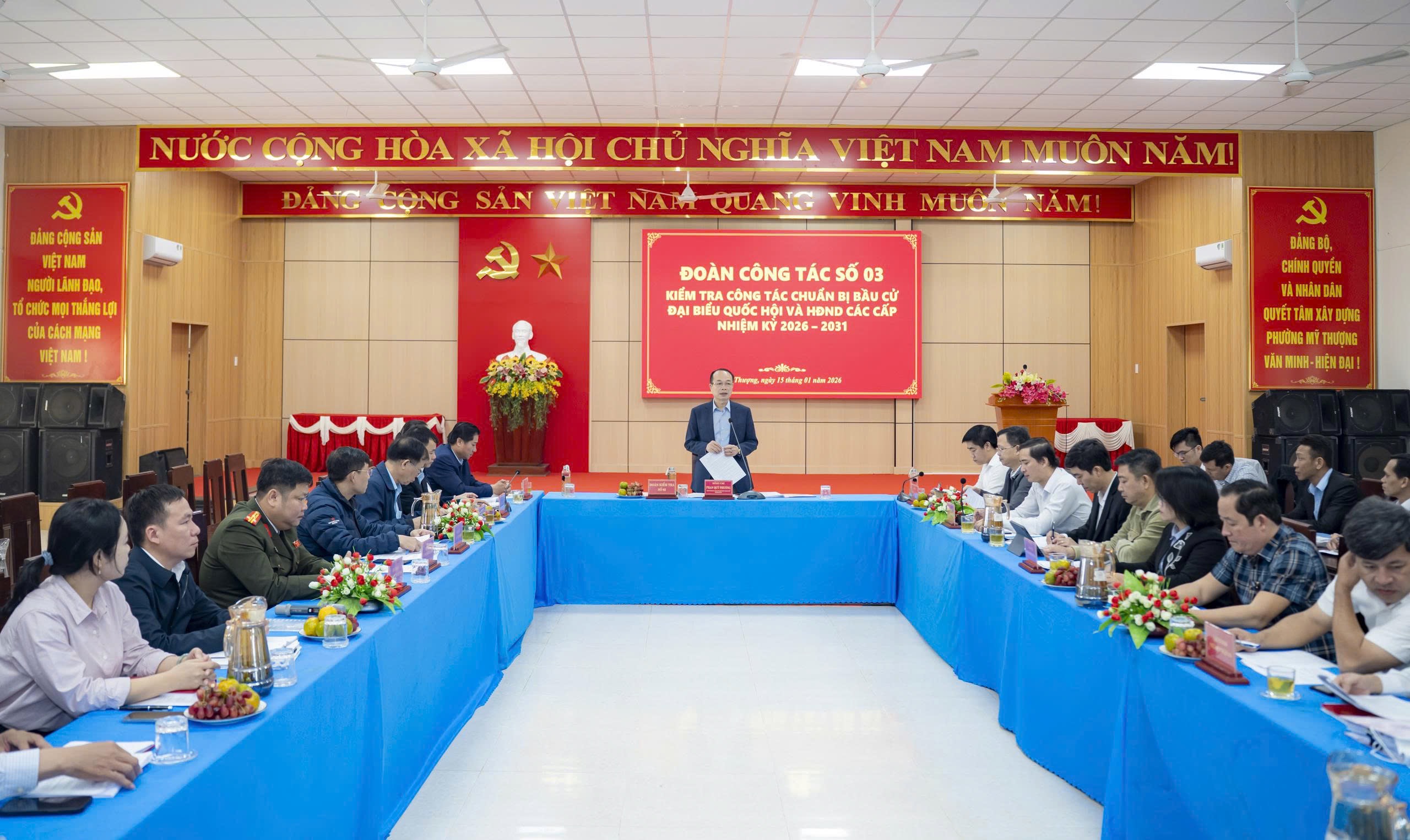 Các địa phương chủ động rà soát, hoàn thiện công tác chuẩn bị bầu cử