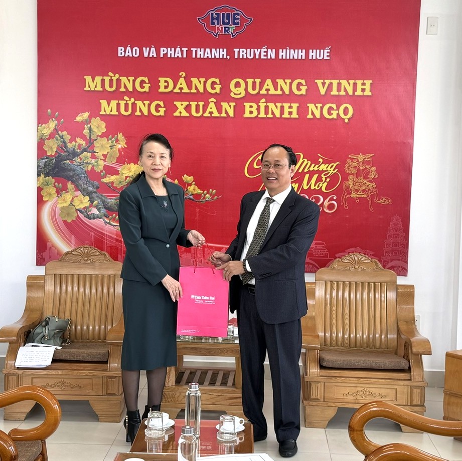 Báo và Phát thanh, Truyền hình Huế tăng cường hợp tác tuyên truyền với Tổng Lãnh sự quán Trung Quốc