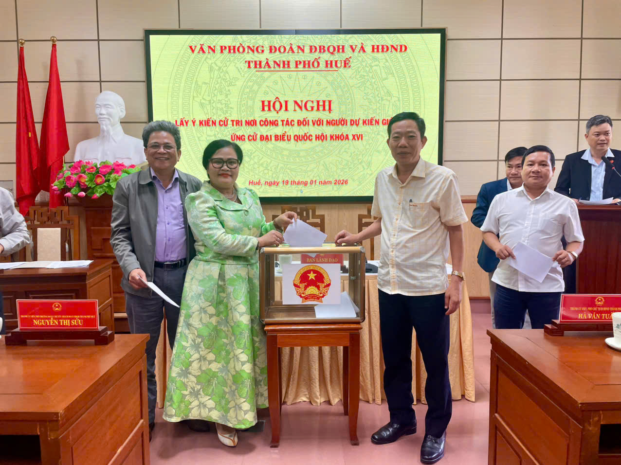 Thực hiện quy trình giới thiệu người ứng cử đại biểu Quốc hội khóa XVI