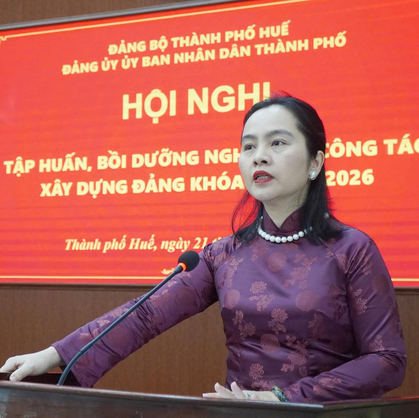 Đảng ủy UBND thành phố tập huấn, bồi dưỡng nghiệp vụ công tác xây dựng Đảng