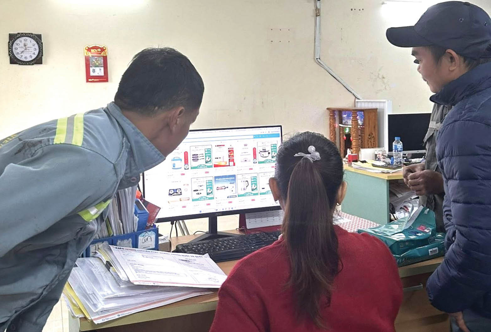 Niềm vui từ Chợ Tết Công đoàn trực tuyến