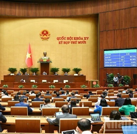 Công bố các Nghị quyết của Quốc hội và Ủy ban Thường vụ Quốc hội khóa XV